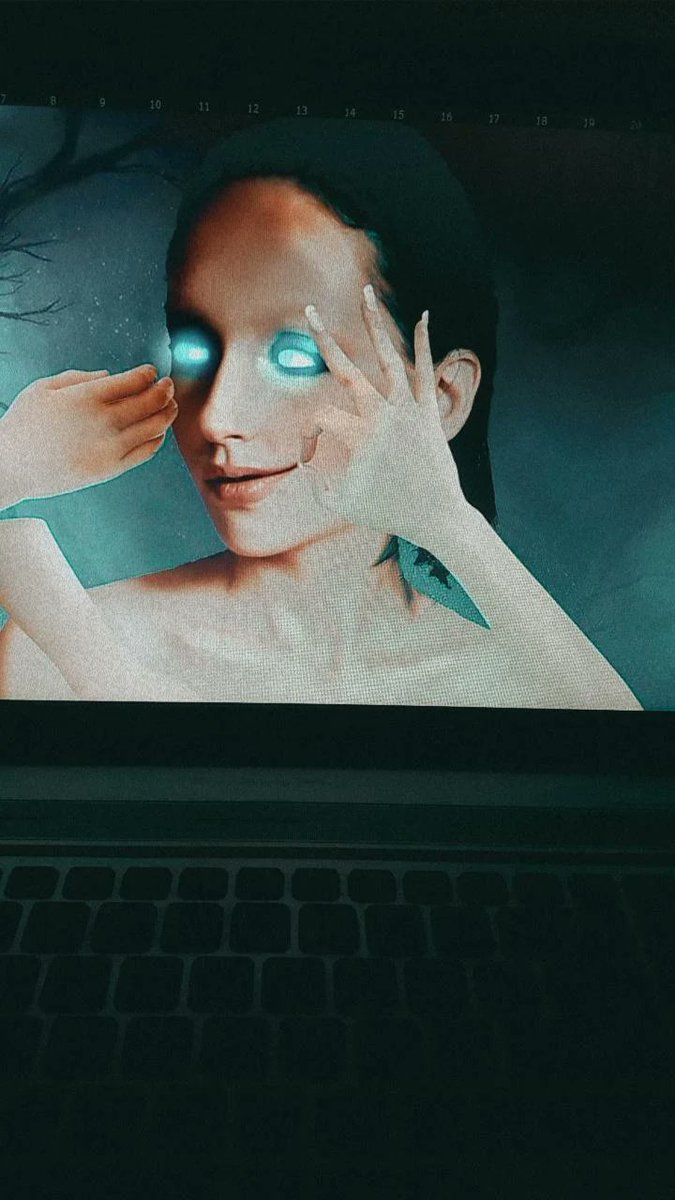 negnooshart's tweet image. Working on my next drop on FND🖤🤍

#NFTCommunity #foundationart #nftcollector