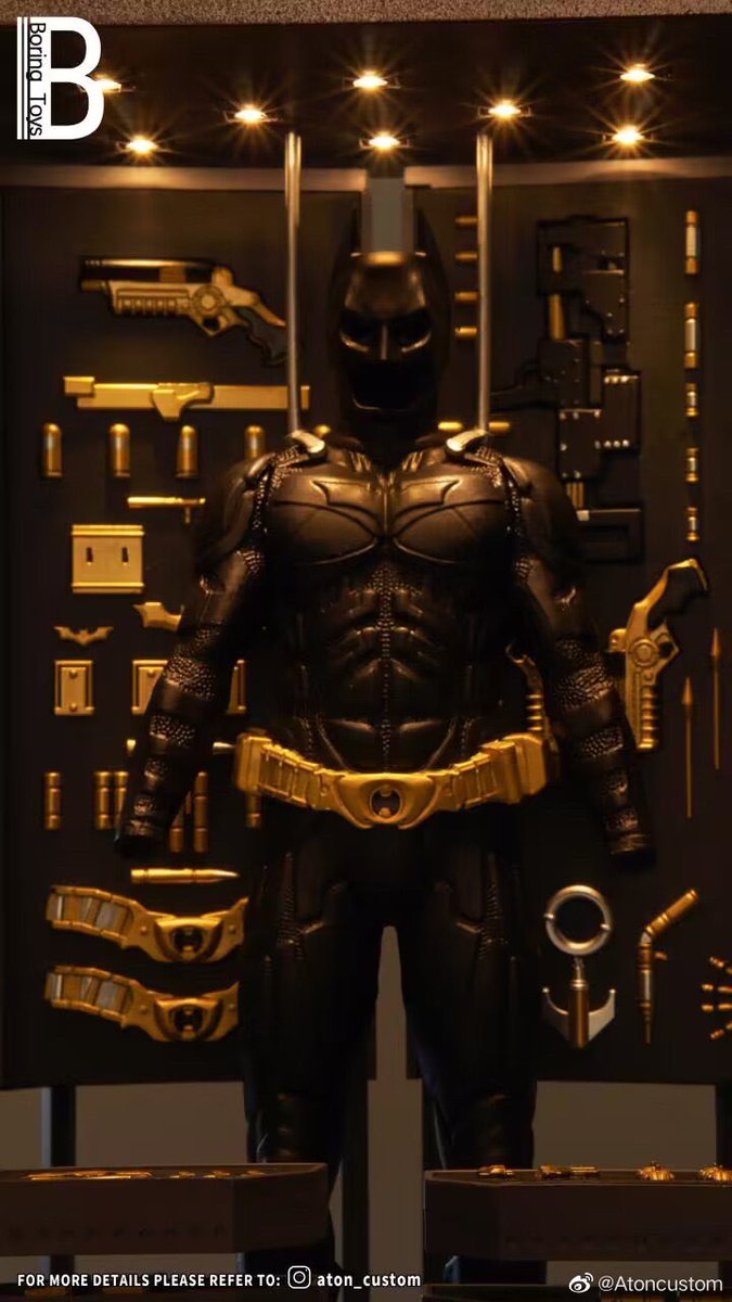 I__Love__Heroes's tweet photo. 1/12 Scale
Bat Armoury Ver.2.0
#AtonCustom
2.0はウェザリングされ、
ドアフレームに銃が追加されるらしい。 https://t.co/hOP3gSwDS7