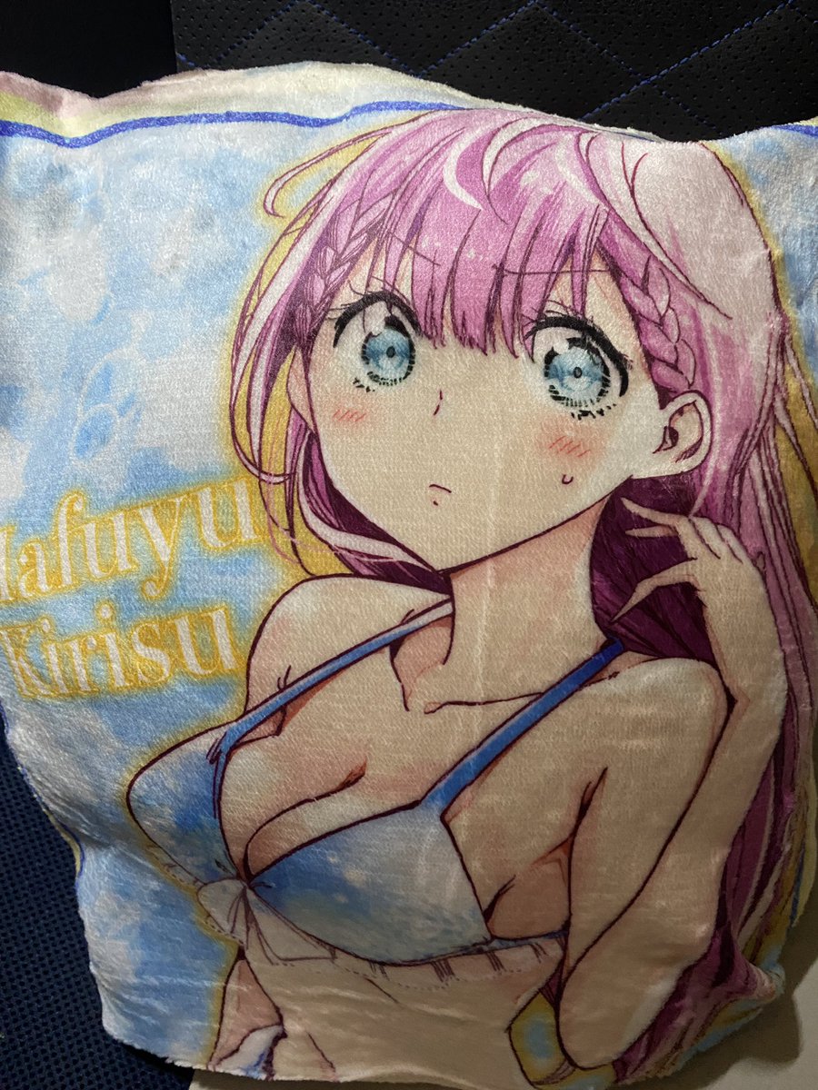 部屋整理してたら桐須せんせーのクッション出てきた 