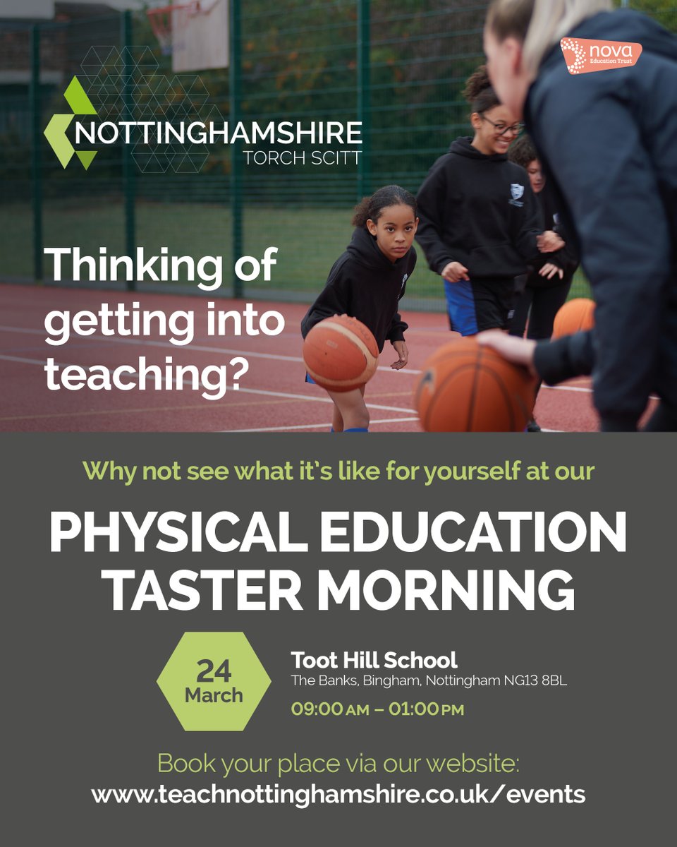 Torch SCITT (@torchscitt) on Twitter photo Have you considered teaching physical education? Why not join us for a taster morning where you will be able to observe a PE department and lessons? <a href="/TorchSCITT/">Torch SCITT</a> <a href="/nova_people/">Nova People</a> <a href="/getintoteaching/">Teaching</a> #physicaleducation #schoolexperience Have you considered teaching physical education? Why not join us for a taster morning where you will be able to observe a PE department and lessons? <a href="/TorchSCITT/">Torch SCITT</a> <a href="/nova_people/">Nova People</a> <a href="/getintoteaching/">Teaching</a> #physicaleducation #schoolexperience