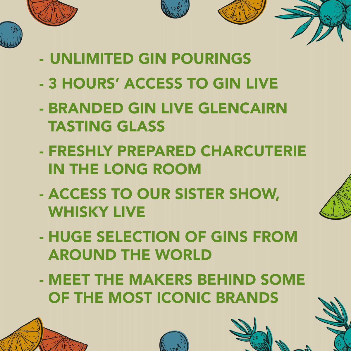 GinLiveLondon's tweet photo. Gin Lovers unite! Gin Live is only 3 weeks away so grab your tickets now and get ready for a weekend filled with fun, flavour and unforgettable memories.✨

Limited tickets are available, be sure to book yours to avoid disappointment!
https://t.co/jjtflTATyw

#GinLive #gintasting https://t.co/ddWtsHc57a