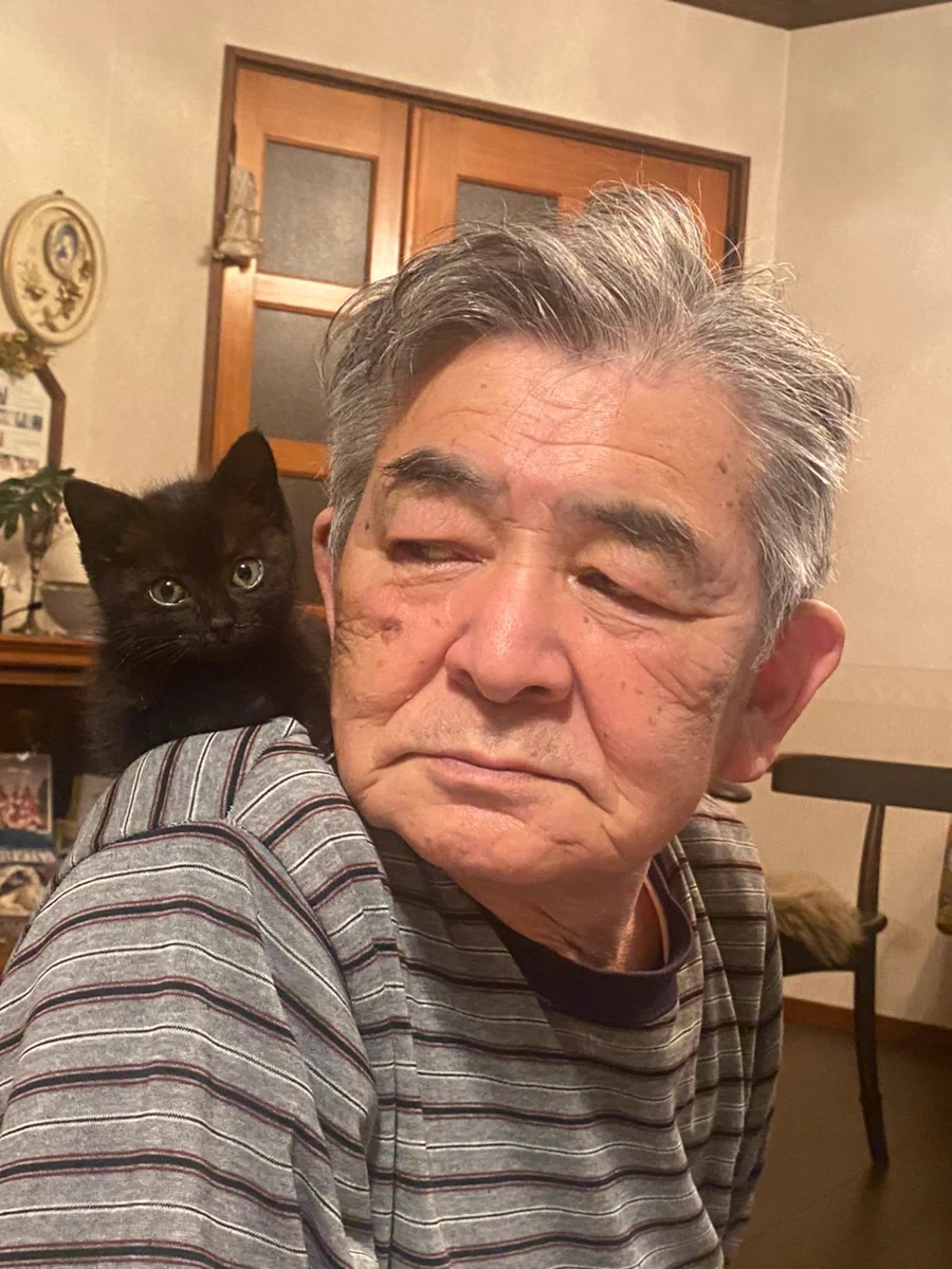 若返っている父を見て「青汁飲んでる？」と聞いてみた。答えは「猫」だった。