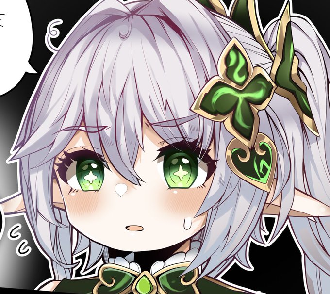 ナニかに困惑しているナヒーダです 