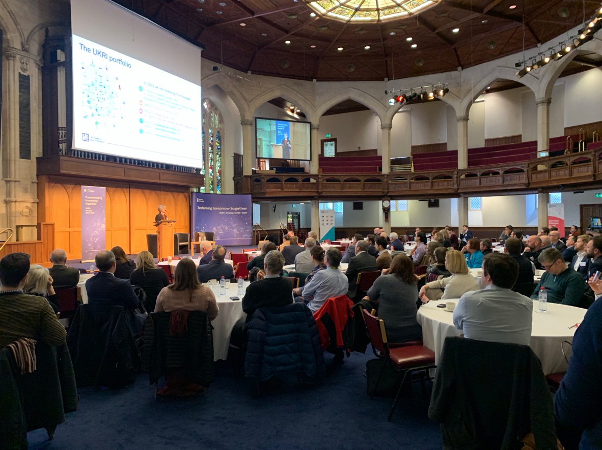 UK Research and Innovation (@ukri_news) on Twitter photo This morning, <a href="/UKRI_CEO/">Professor Dame Ottoline Leyser</a> Ottoline Leyser gave the Plenary speech at our Transforming Tomorrow Together event in Belfast, introducing the four principles for change within UKRI’s five-year strategy: diversity, connectivity, resilience and engagement
<a href="/QUBelfast/">Queen's University Belfast 🎓</a> <a href="/UlsterUni/">Ulster University</a> <a href="/InvestNI/">Invest NI</a> This morning, <a href="/UKRI_CEO/">Professor Dame Ottoline Leyser</a> Ottoline Leyser gave the Plenary speech at our Transforming Tomorrow Together event in Belfast, introducing the four principles for change within UKRI’s five-year strategy: diversity, connectivity, resilience and engagement
<a href="/QUBelfast/">Queen's University Belfast 🎓</a> <a href="/UlsterUni/">Ulster University</a> <a href="/InvestNI/">Invest NI</a>