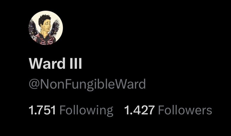 nfwardow's tweet photo. 4250 DeGods and I’m only following 1750?

Please interact on this tweet so I can follow every @DeGodsNFT holder 🤝

@frankdegods https://t.co/VKWPeX2jQq
