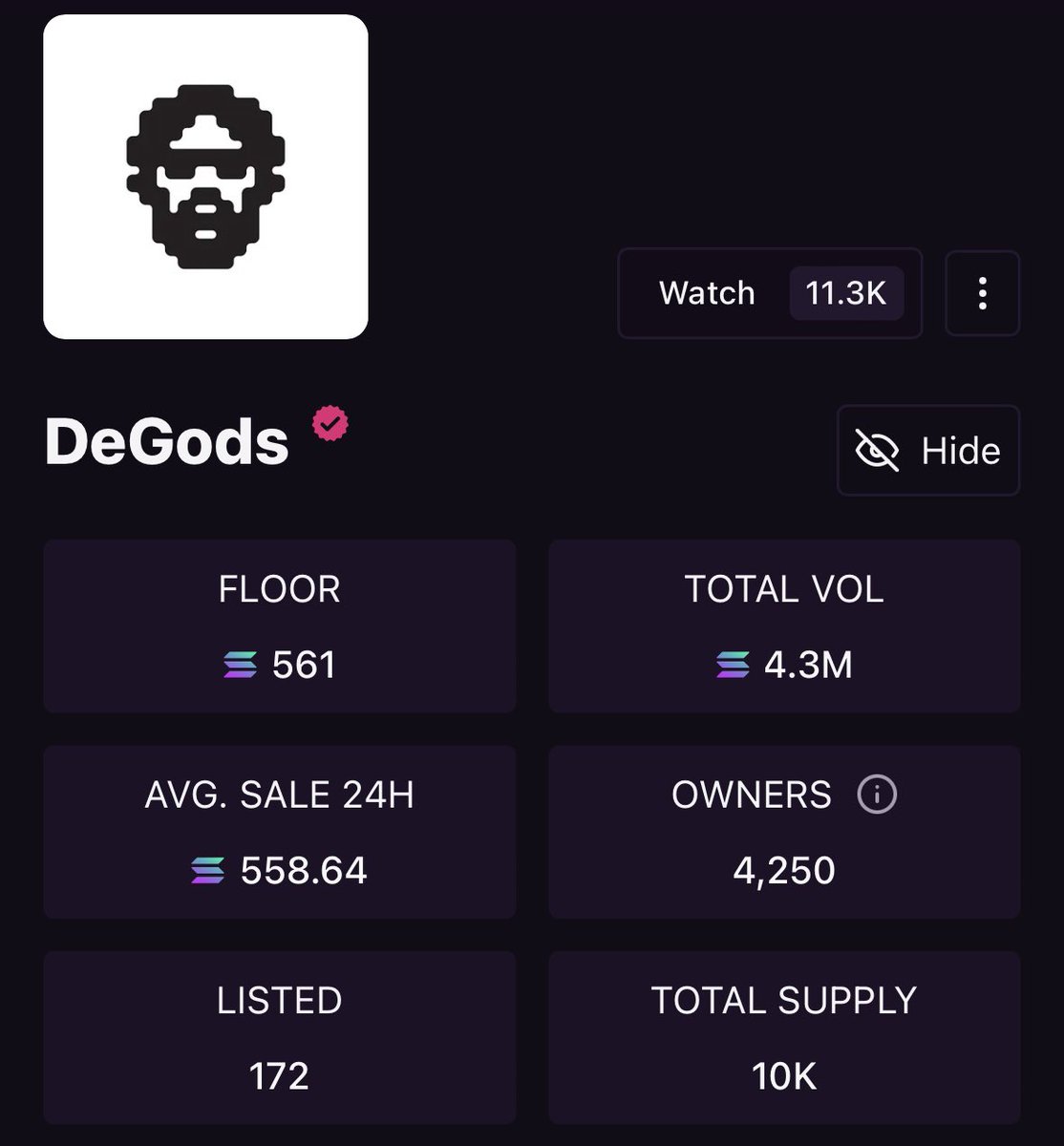nfwardow's tweet photo. 4250 DeGods and I’m only following 1750?

Please interact on this tweet so I can follow every @DeGodsNFT holder 🤝

@frankdegods https://t.co/VKWPeX2jQq