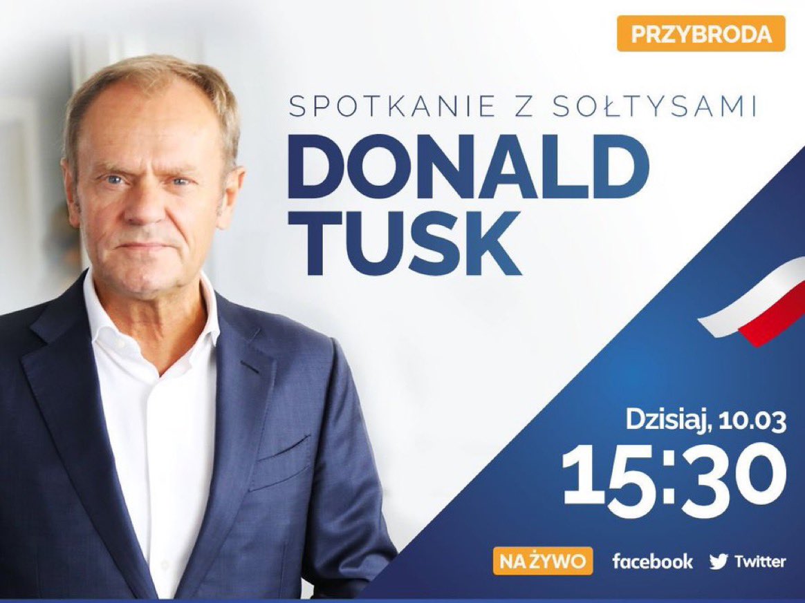 MWielichowska's tweet photo. Dziś spotkanie @donaldtusk z sołtysami w #Przybroda.
Bądźcie z nami!✌️#TuJestPrzyszłość 🇵🇱 https://t.co/uq8PHRKDE2