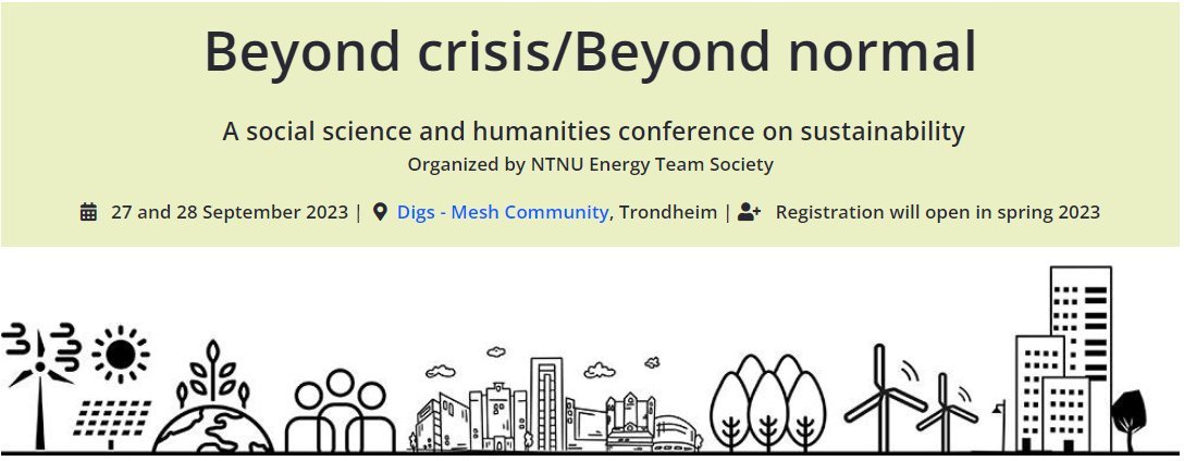 TSkjolsvold's tweet image. Just one week left before  our deadline to submit abstracts closes (deadline: 15/03)! We are especially keen on attracting one or two more alternative format sessions under the headline "Playing, doing, thinking, arguing, working, walking". More here: 
ntnu.edu/web/energy/soc…