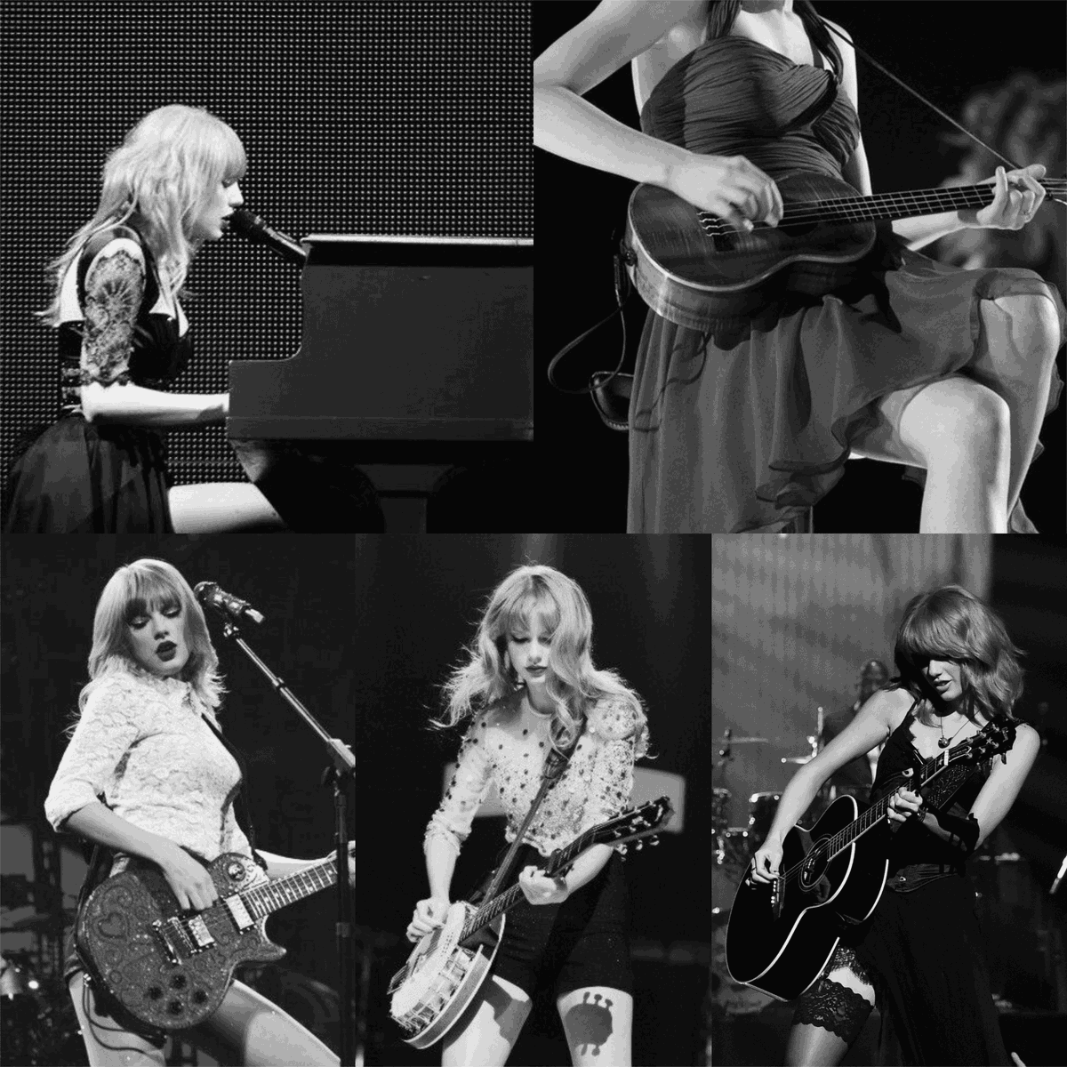  on Twitter " Which do you prefer? taylor swift performs with a