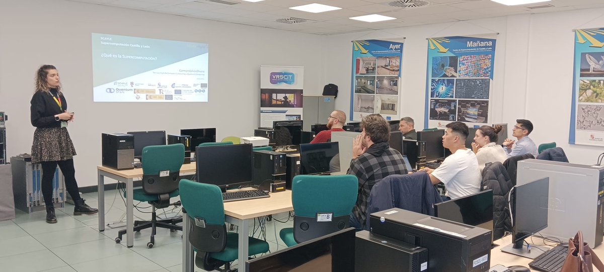 _SCAYLE's tweet photo. 📢📢Desde @masterUVigo han venido a conocer que se hace en SCAYLE @unileon https://t.co/sfJjlE0Baw