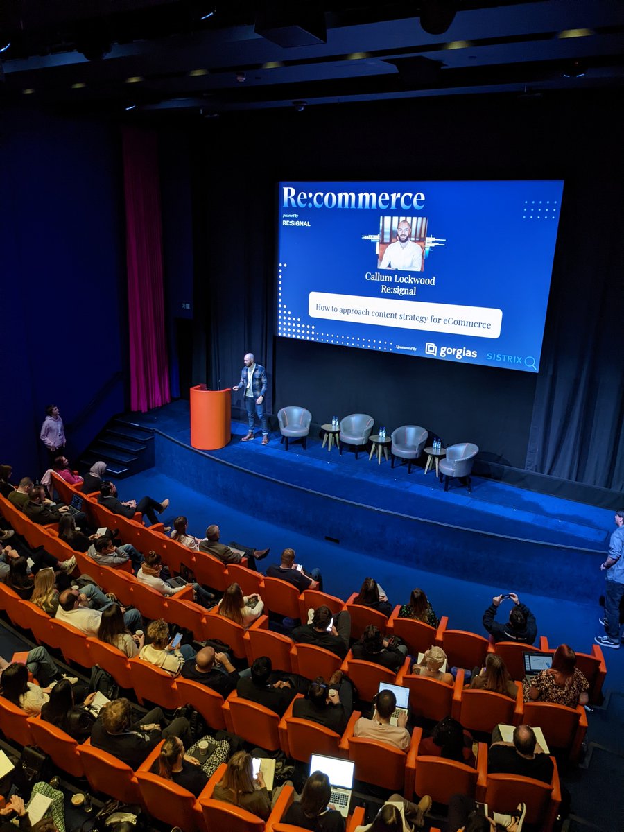 <a href="/Calockwoody/">Callum Lockwood</a> Sharing his wisdom with a quickfire round of ecommerce content strategy

 #recommerce #ecommerce #seo