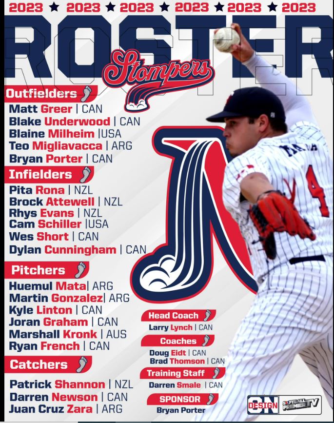 Niagara Stompers have announced their roster. There are two #GOFLers on it - <a href="/greer_matt/">Matt Greer</a> of Quyon Flyers and <a href="/jorangraham/">Joran Graham</a> of <a href="/twinsfastball/">Micksburg Twins Fastball</a>