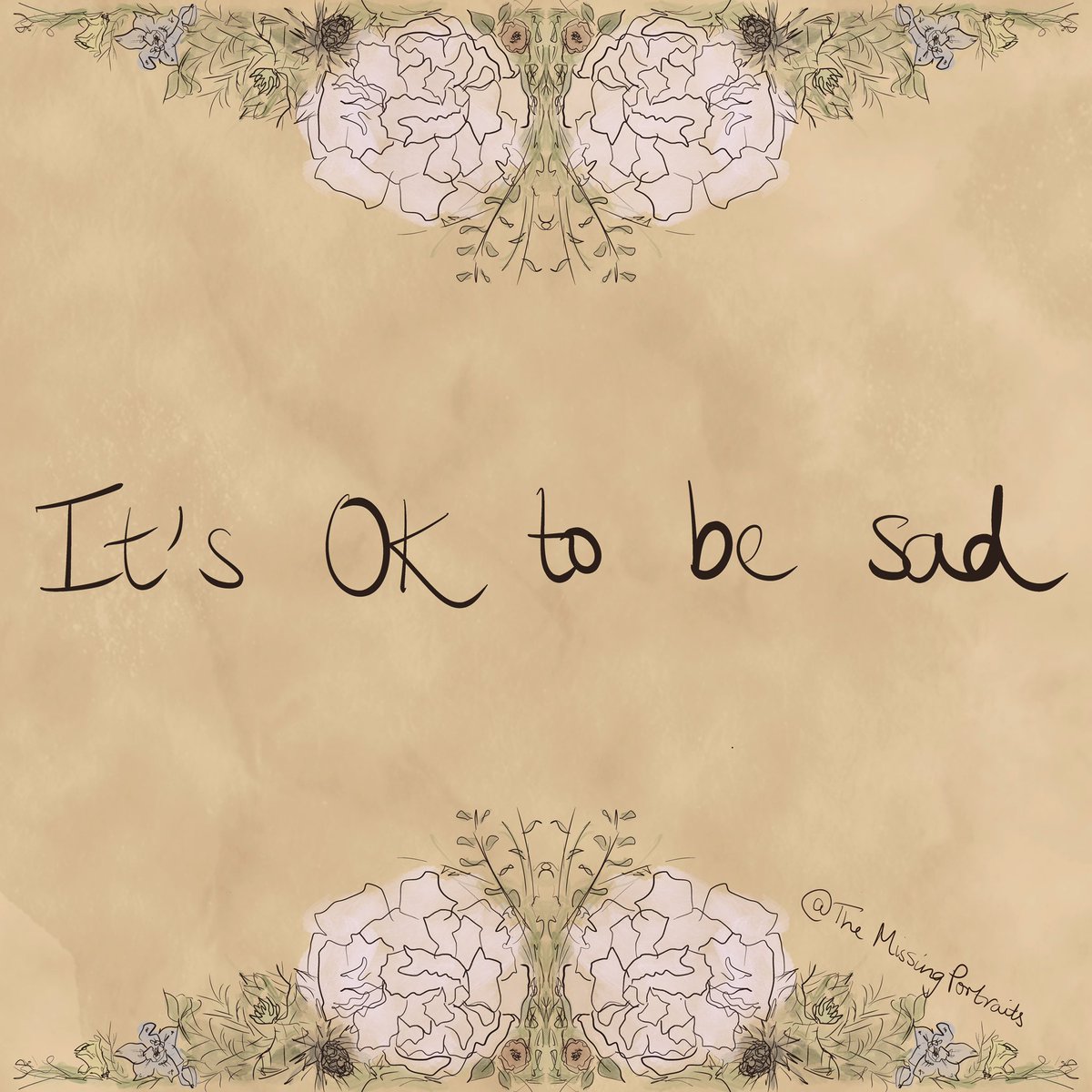 Grief is normal and you’re allowed to feel sad. #grief