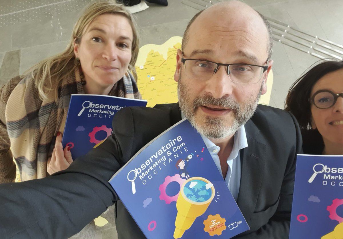 clubdelacom_'s tweet photo. [Jour J] Aujourd’hui, une partie de l’équipe de l’#ObsCom est à Montpellier pour présenter les résultats de la 3e étude !

Lancement à 13:30 !

#communication #marketing #occitanie #espritclub #Montpellier https://t.co/fAumyvP9Uv