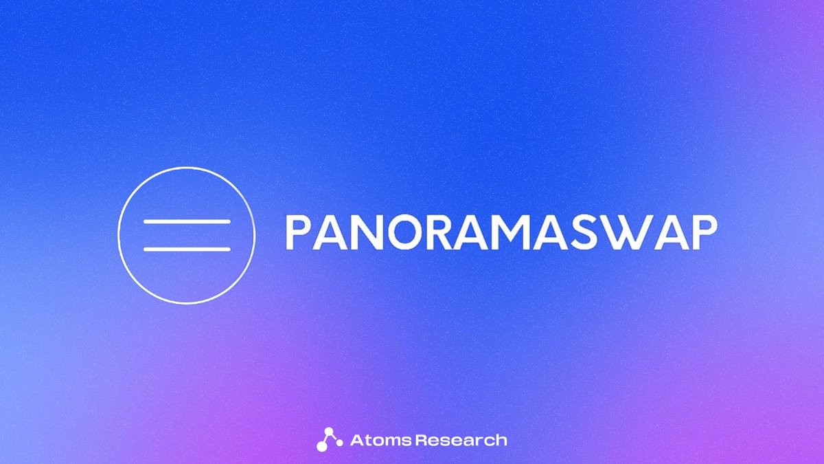 PanoramaSwap #testnet with potential airdrop

@PanoramaSwap is a decentralized exchange running on Aleph Zero 

💰Investments (Aleph Zero): $6M

A Thread 🧵
#alephzero #airdrop #Polkadot