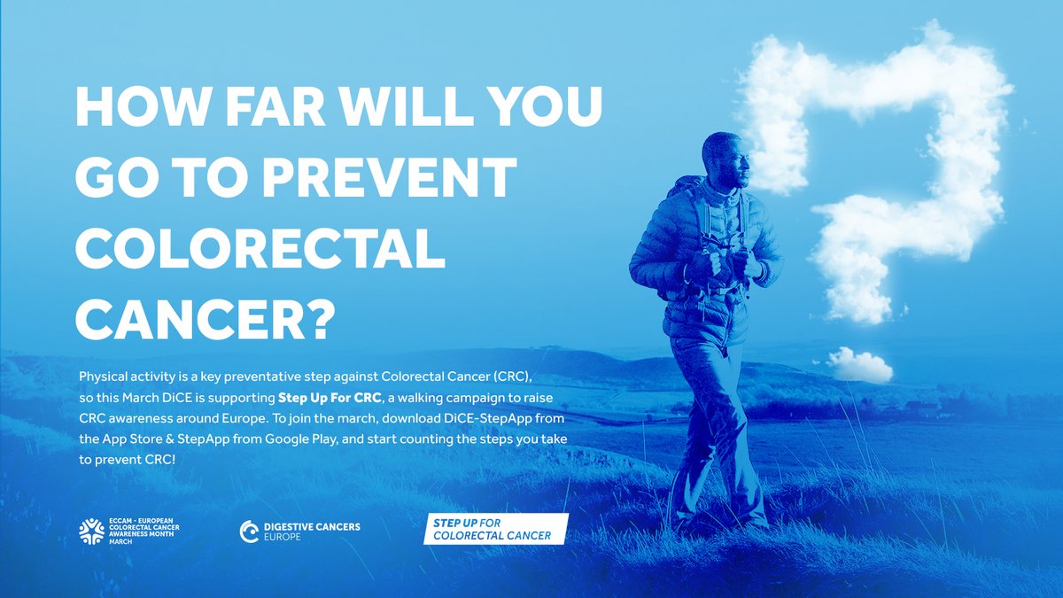 IMMUcan's tweet image. Did you know that one of the best ways to reduce your #colorectalcancer risk is to take regular physical activity? 

That is why this year, @dice_europe is organising a walkathon event all around Europe! #ECCAM2023

More info at: eccam2023.digestivecancers.eu