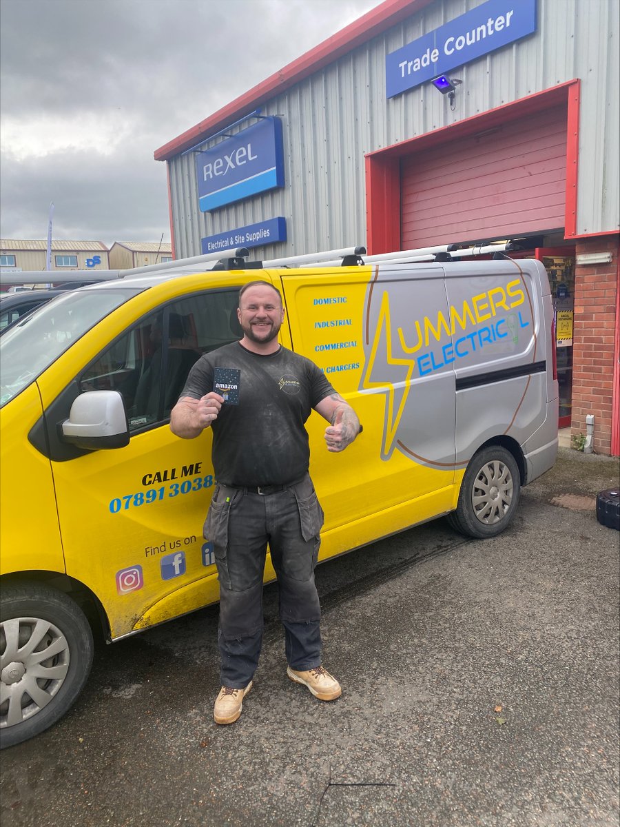 RexelSouthWest's tweet photo. Huge Congratulations to our 3 lucky £50 Gift Card Winners by simply following our Rexel Social Media Platforms.  We have @SulisElectrical from Bath, @summerselec from Bideford &amp; Trezona Electrical from Redruth. 
Stay tuned for our next upcoming events &amp; giveaways. #rexelsouthwest https://t.co/TKXj545wMF