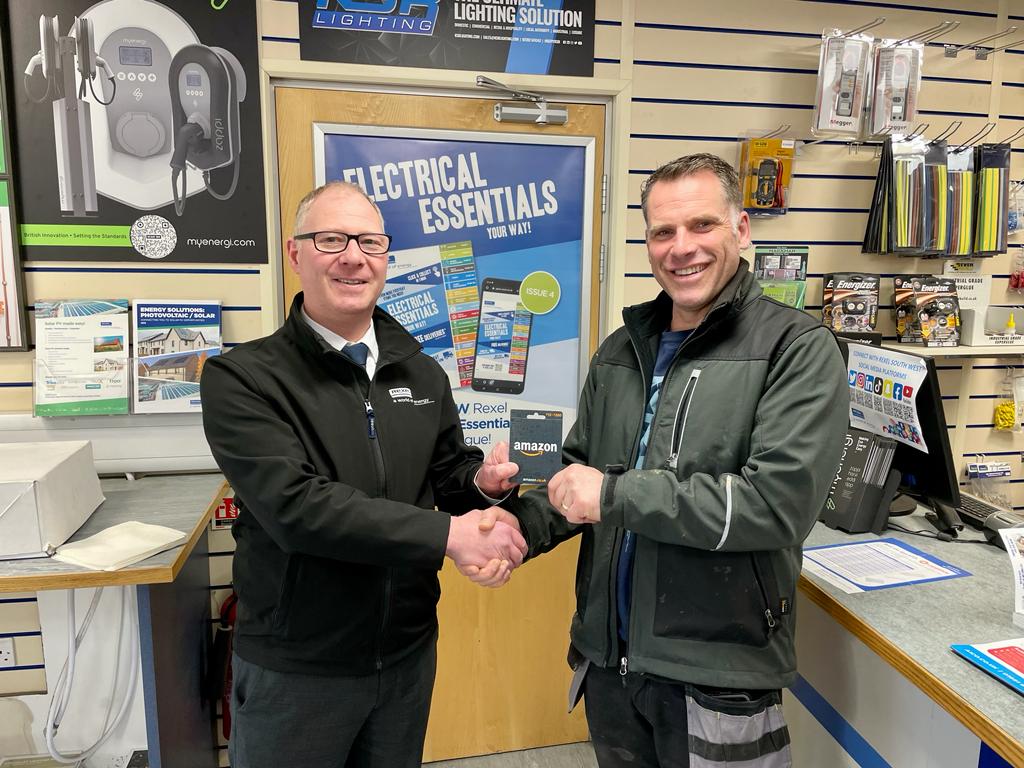 RexelSouthWest's tweet photo. Huge Congratulations to our 3 lucky £50 Gift Card Winners by simply following our Rexel Social Media Platforms.  We have @SulisElectrical from Bath, @summerselec from Bideford &amp; Trezona Electrical from Redruth. 
Stay tuned for our next upcoming events &amp; giveaways. #rexelsouthwest https://t.co/TKXj545wMF