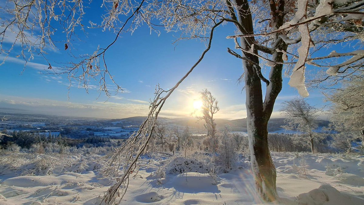 Glorious morning 😍

#snow #sneachta #sunrise #fridaymorning @SnowbieWx @ThePhotoHour @StormHour