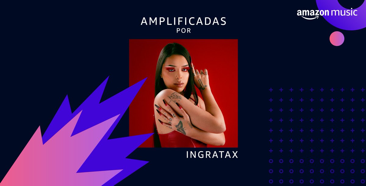 AmazonMusicMX's tweet photo. Conoce a las mujeres que han inspirado a @4ingratax 🎤Escucha su selección en la playlist #AMplificadas de Amazon Music. 💜
https://t.co/s5ZCYgYOzC https://t.co/tpfR934wXk