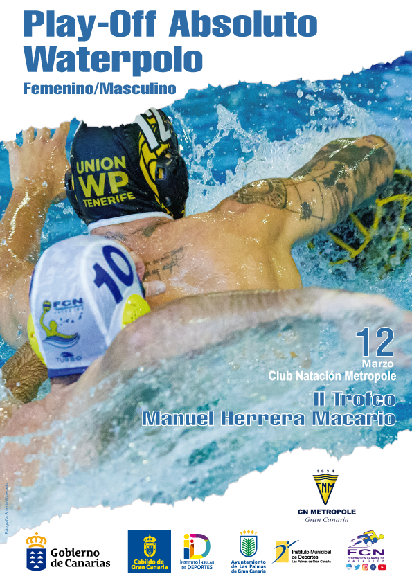 PLAY OFF DE WATERPOLO ABSOLUTO EN CATEGORIAS MASCULINA Y FEMENINA
Este  Domingo 11/03, se celebran los Play Off de Waterpolo Absoluto en las dos categorías.

Las finales de los play off serán retransmitidas en Streaming on live desde el siguiente enlace
youtube.com/live/Nx5uHbbH8…