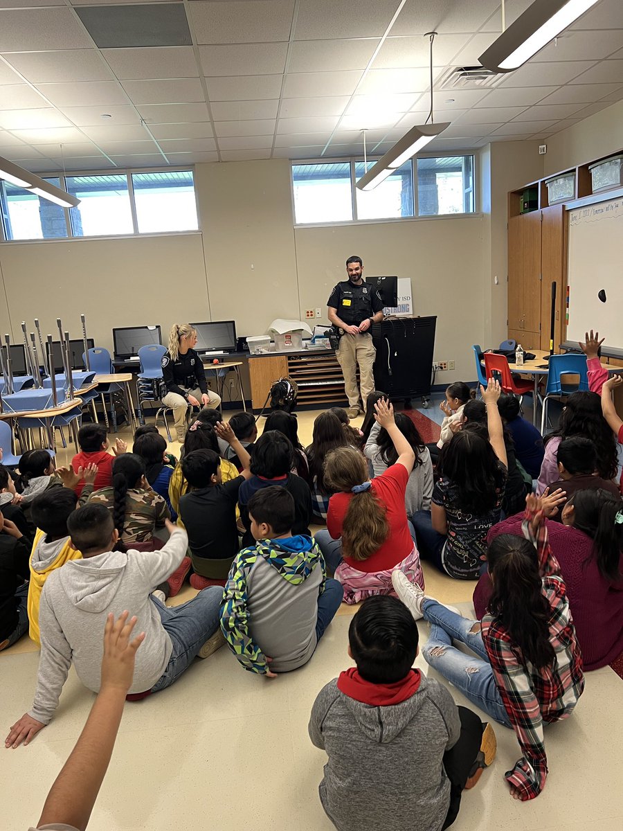 Our kids had so much fun learning about different kinds of jobs at Career Day! #AVCato #CastleberryISD