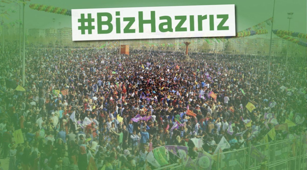 Yeni bir yaşam için #BizHazırız #EmAmadene Siz de hazırsanız bu mesajı paylaşıp, çoğaltalım ✌️