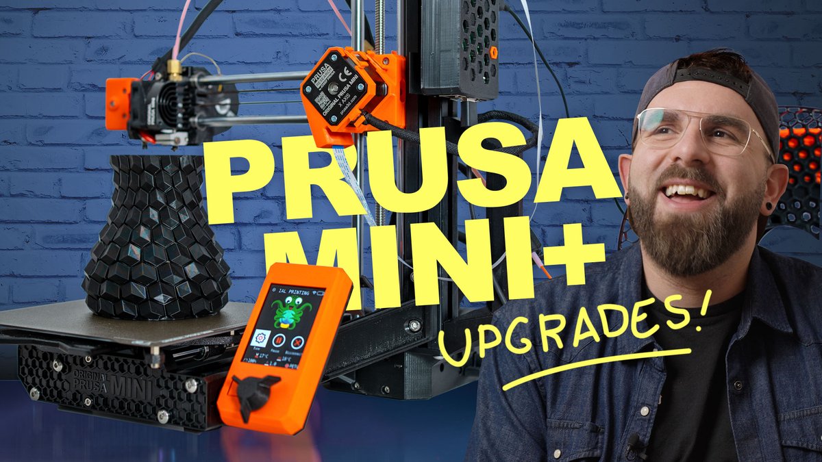 eichemachen's tweet image. Neue Folge 🍿 Erste Wartung, Upgrades und Timelapses mit meinem Prusa Mini 3D Drucker
▶️ youtu.be/JKNS-osEZu8

#3ddrucker #prusaprinter #prusamini #youtube
