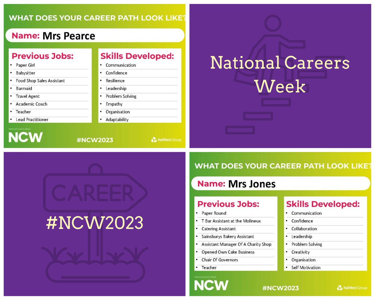 Mrs Pearce and Mrs Jones round off our spotlight on staff week for #NationalCareersWeek We hope it's given you an insight into our staff and finally, Mrs Jones makes exceedingly good cakes. #NCW2023