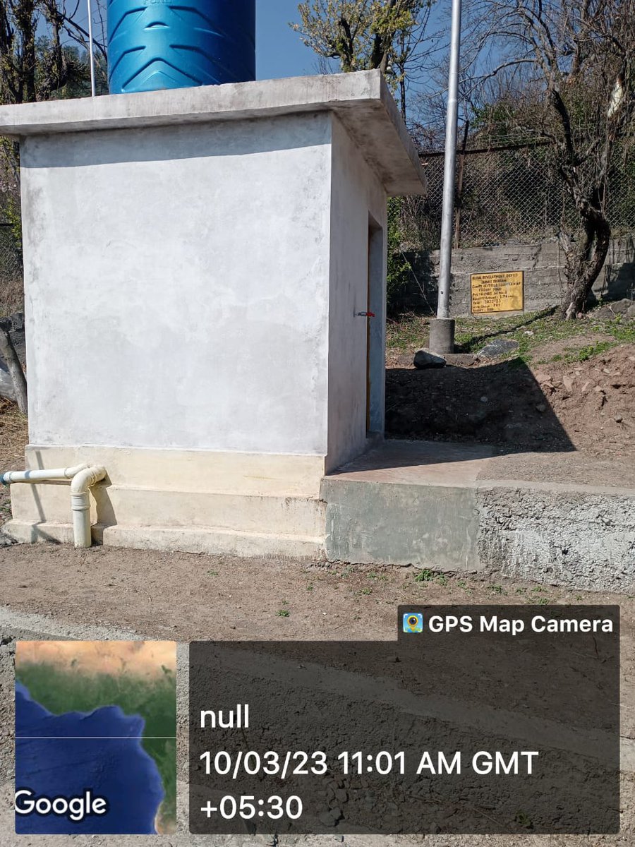 BdoGundidharam's tweet photo. “Ek Kadam #Swachhta ki ore”
#Toilet Complex at #Fishry #Pond #Panchayat Halqa Gundi Block Gundi Dharam District #Ramban
U/H PRI's 2022-23
@dcramban @diprjk @TRounyal @mopr_goi @MoRD_GoI @Sdmgool https://t.co/neJei8XvUD