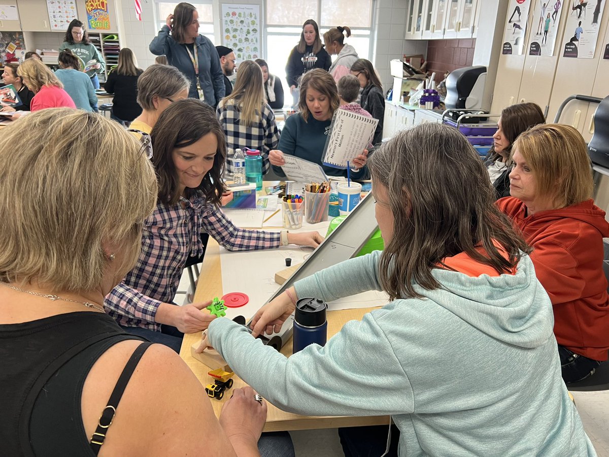 GHESAS teachers learning about new MN science standards through phenomena and team activities. #professionallearning@SteamNicole @ISD196Magnets @ISD196schools @MagnetSchlsMSA