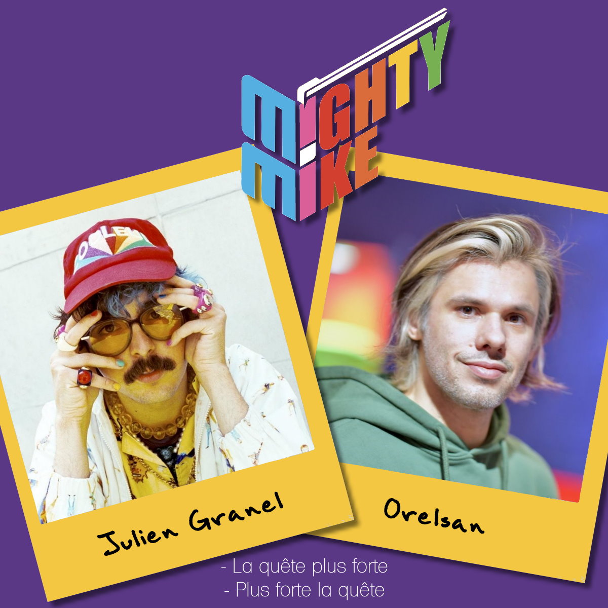 [NOUVEAU MASHUP]
J'ai fabriqué une créature hybride appelée Granelsan pour 2 mashups entre "Plus fort" du Zébulon multicolore <a href="/JulienGranel/">Julien Granel</a>  et "La quête" du rappeur caennais.
Bonne écoute et bon week-end !
Part. 1 : sowndhaus.audio/track/44640/
Part. 2 : sowndhaus.audio/track/44639/