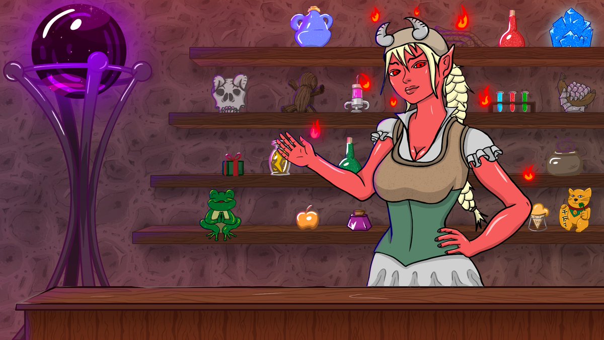DownFallGame_'s tweet photo. While on your way down to hell please stop by the relic merchant to add your NFT's as relics by spending the gold you gained on your journey!

These are the NFT's from all kinds of collections that you hold in your connected @loopringorg wallet! https://t.co/Pu61RUHgY7