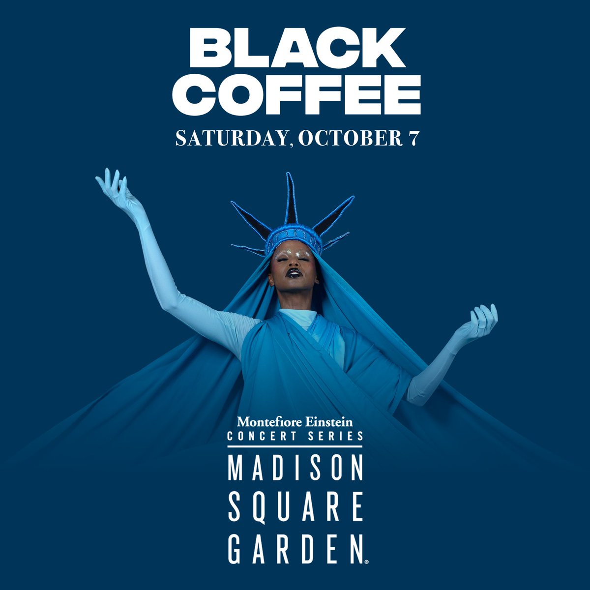 From being the first South African artist to ever win a Grammy for best dance/electronic album to soon becoming the first South African DJ/producer to headline MADISON SQUARE GARDEN, 
<a href="/realblackcoffee/">Black Coffee</a> continues to make history! 

Saturday, October 07 2023 . NYC 🗽❤️

#BCMSG