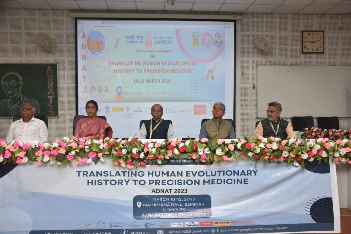 Anil K Tripathi on Twitter "ADNAT 2023 at BHU to promote DNA