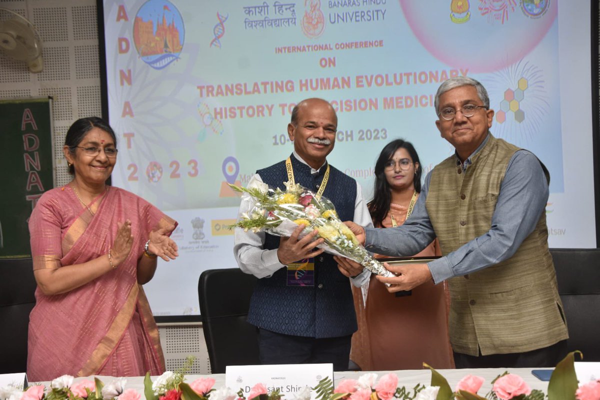 Anil K Tripathi on Twitter "ADNAT 2023 at BHU to promote DNA