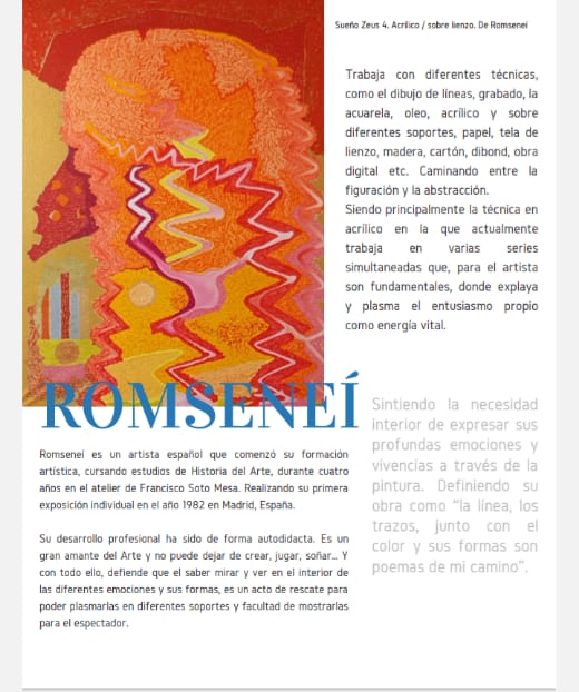 #Romsenei #artistaplastico #OcioMood #revistadigital #segundoaniversario #ViajerosenelArte #España #Mexico #arteycultura #difusionartistica
ociomood.com
viajerosenelarte.com

Te invitamos a leer el artículo completo.
lnkd.in/gApzzzRs