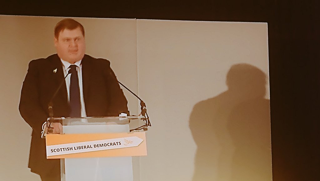 It was a pleasure for me to summate the motion on taking action on the cost of learning crisis by Dr @lewgmiller at the @scotlibdems #Dundee conference.

The motion was approved unanimously.