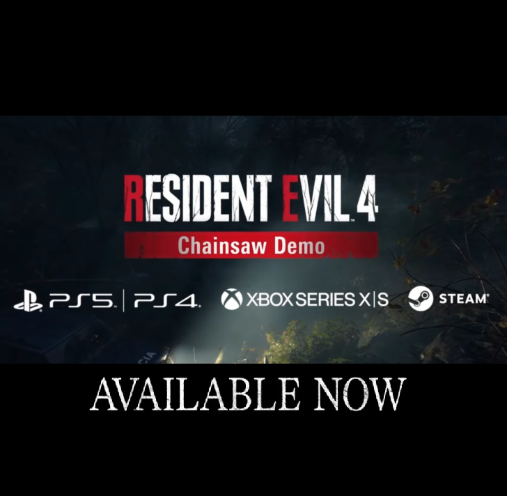 **PLAY THE RESIDENT EVIL 4 DEMO NOW** The Chainsaw Demo will be available on Steam, PS5, PS4 & all Xbox Series Consoles. The full game is released on 24th March and available to pre order in store now. https://t.co/wDYsLkcjpd