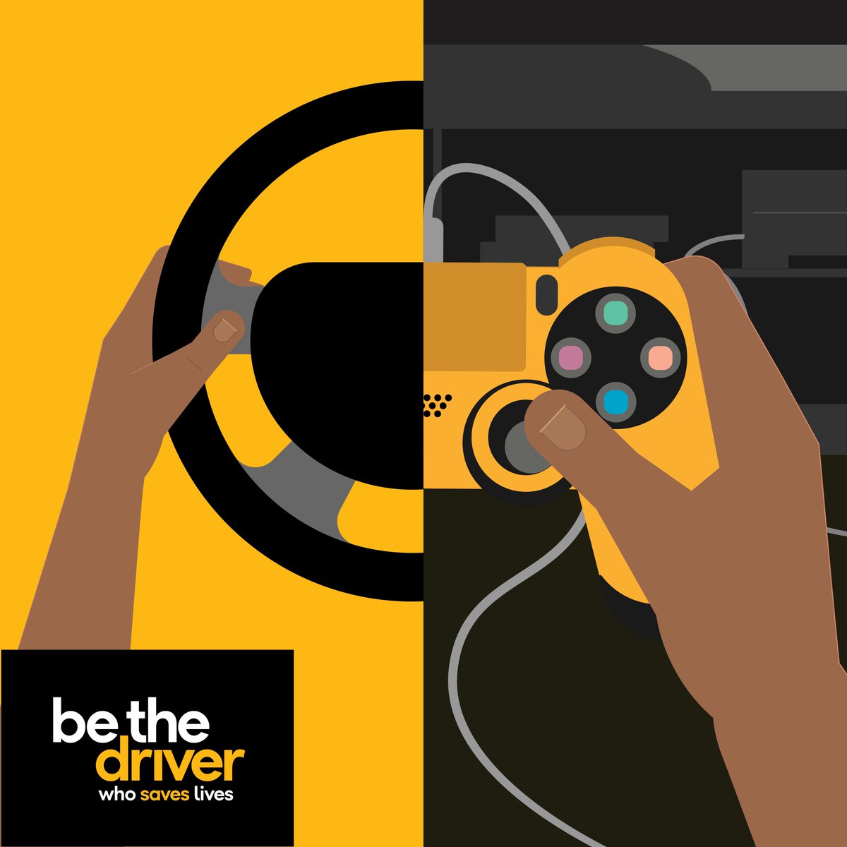 MDSP's tweet image. On the road, there’s no time for games. No #AggressiveDriving or #Speeding. #BeTheDriver