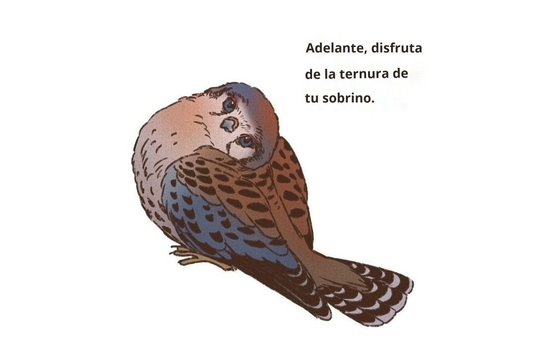 Awwww pero mira que adorable sobrino tienes #SETH no te dan ganas de... no sé, quererlo también?  #ENNEAD