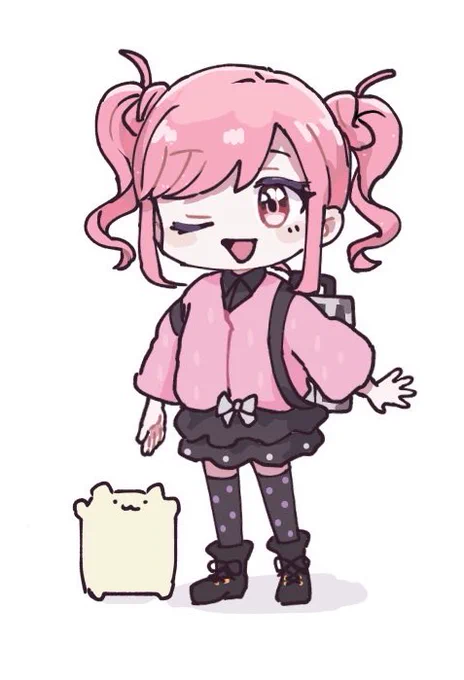 3等身とミニ#さかみちは可愛いものがお好き 