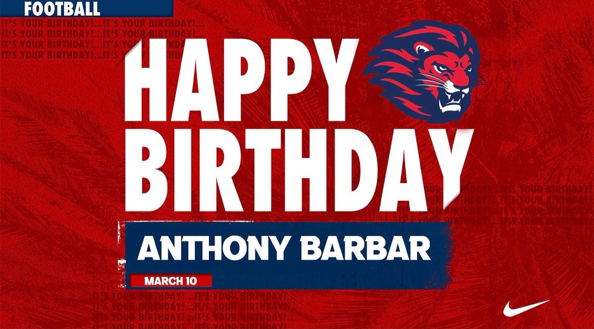 WALionsFB's tweet photo. Happy Birthday @AnthonyBarbar5‼️ https://t.co/mczhZj0MeT