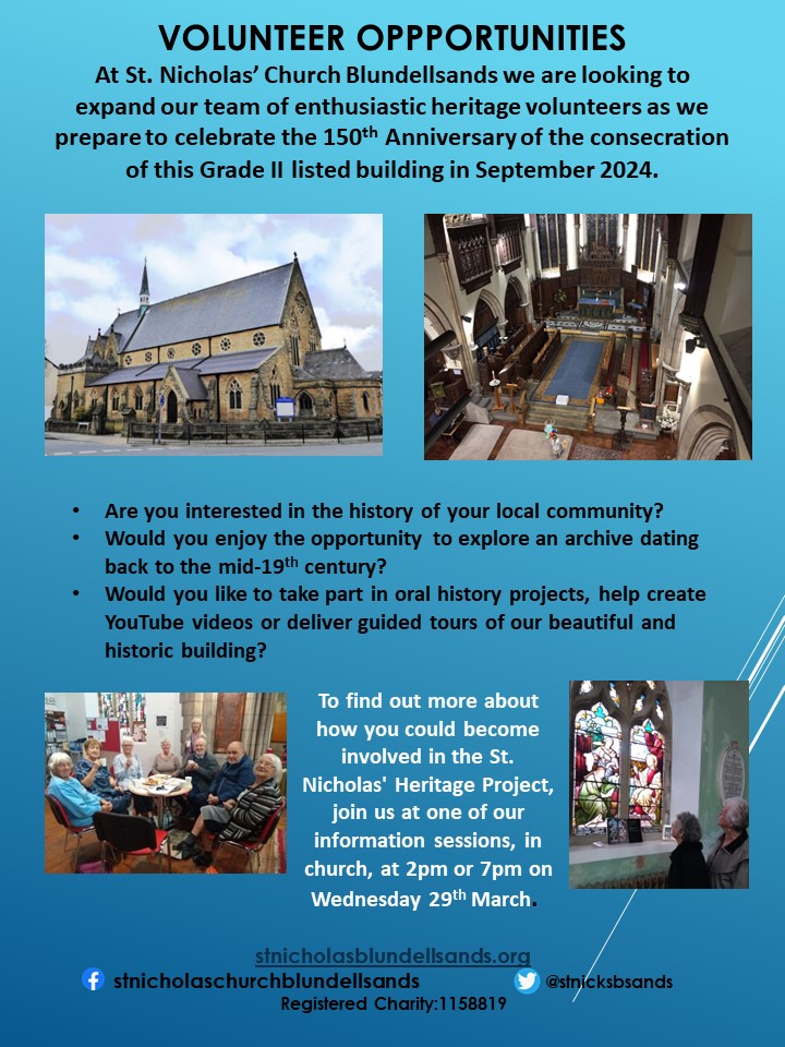 Great new volunteering opportunity 👇👇👇
Come along to find out more.