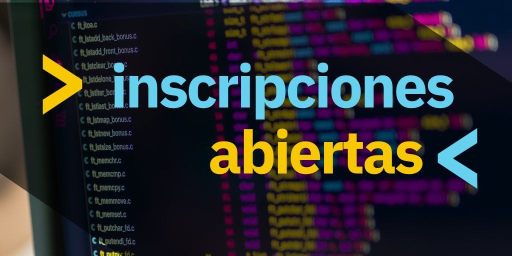 42UrdulizFTef's tweet image. ¿Quieres aprender #programacion? En #42UrdulizFTef puedes aprender de forma gratuita, sin clases ni profesores, sin necesidad de conocimientos previos, sin necesidad de tener ordenador... ¡No hay excusas para aprender a #programar! Más información 👉 bit.ly/3LK2OzX