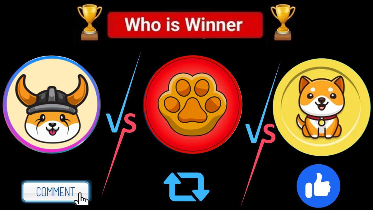 $PAW Vs $floki  Vs #Babydoge  🥊 

Which team are you rooting for?