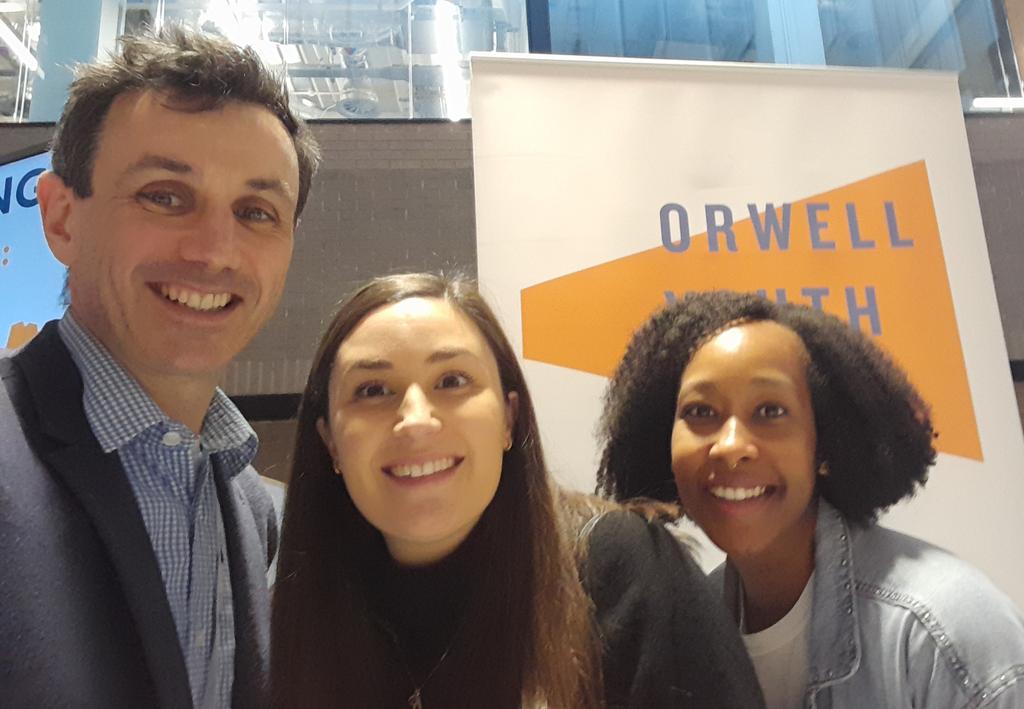 I started the Orwell Youth Prize event this morning hoping to inspire some teenagers. 

I've ended the day utterly inspired by their brilliance and creativity.

Thanks to amazing journalists <a href="/philly_guillou/">Phillippa Guillou</a> and <a href="/vi_gayle/">Vicky Gayle</a> for bringing their passion and expertise.