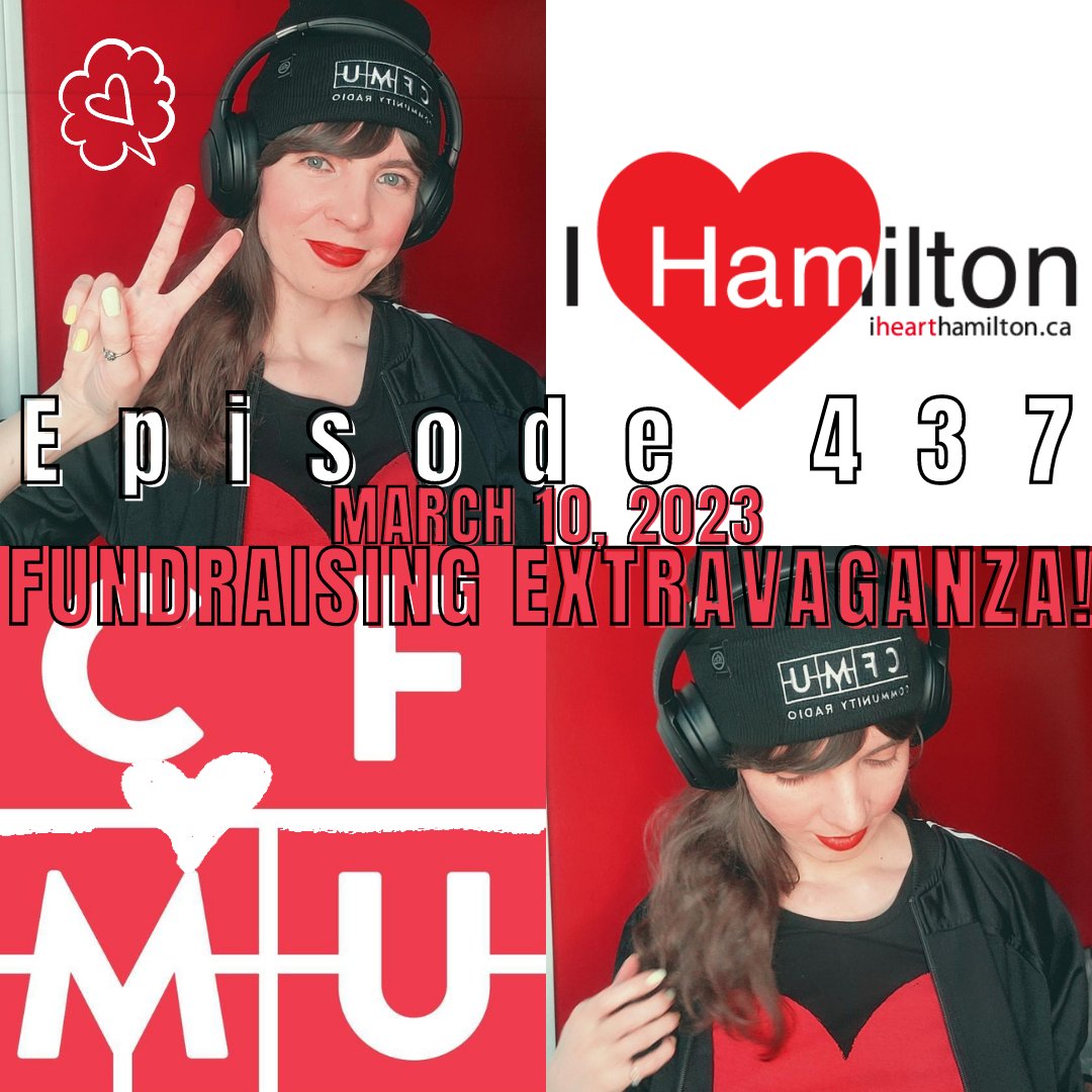 I Heart Hamilton (@ihearthamilton) on Twitter photo Today 2-3pm <a href="/933CFMU/">93.3 CFMU</a> ๐ Annual CFMU fundraiser!
Music: <a href="/MFNowhere/">miles from nowhere.</a> / <a href="/AlexWhorms/">Alex Whorms</a> / <a href="/haviahmighty/">๐๐๐ฉ๐๐๐ ๐ ๐๐๐๐ง๐ฌ</a> / <a href="/bonjaymusic/">Bonjay</a> / <a href="/timidthebrave/">Timid, the Brave</a> / <a href="/jacobweilmusic/">Jacob Weil</a> / <a href="/mathclubca/">math club</a> / <a href="/gracieabrams/">Gracie Abrams</a> / <a href="/JamesFavron/">James Favron</a> / @DeBateson / <a href="/Juniorboys/">Junior Boys</a>
Tune in live or listen back! ๐ป cfmu.ca/shows/74-i-heaโฆ Today 2-3pm <a href="/933CFMU/">93.3 CFMU</a> ๐ Annual CFMU fundraiser!
Music: <a href="/MFNowhere/">miles from nowhere.</a> / <a href="/AlexWhorms/">Alex Whorms</a> / <a href="/haviahmighty/">๐๐๐ฉ๐๐๐ ๐ ๐๐๐๐ง๐ฌ</a> / <a href="/bonjaymusic/">Bonjay</a> / <a href="/timidthebrave/">Timid, the Brave</a> / <a href="/jacobweilmusic/">Jacob Weil</a> / <a href="/mathclubca/">math club</a> / <a href="/gracieabrams/">Gracie Abrams</a> / <a href="/JamesFavron/">James Favron</a> / @DeBateson / <a href="/Juniorboys/">Junior Boys</a>
Tune in live or listen back! ๐ป cfmu.ca/shows/74-i-heaโฆ