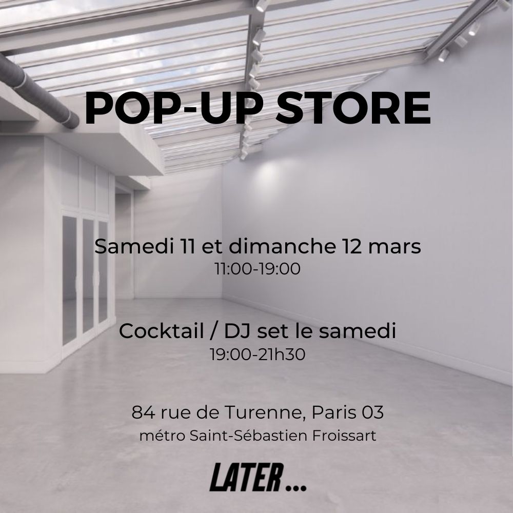 Ça fait un petit moment qu'on n'est pas venu à votre rencontre à Paris et ça commençait à nous manquer !
Nous sommes invités par Slow Nation et Ethic Hunt pour présenter nos pièces dans leur concept Store éphémère pendant 2 jours.
#recycle #modeparis #modeethique #slowfashion