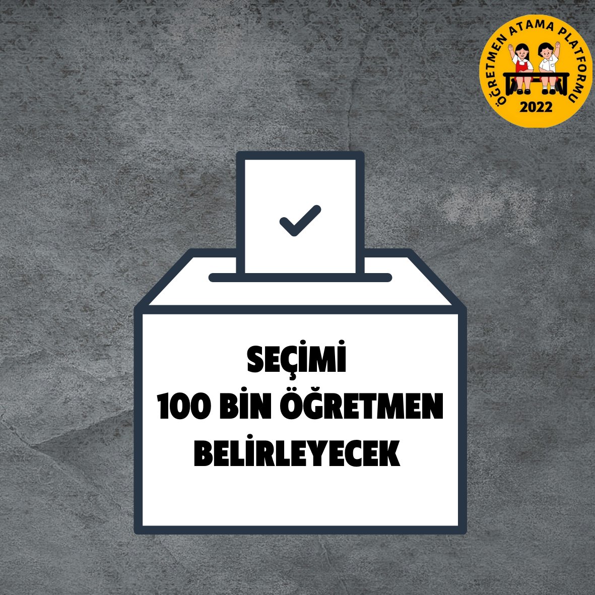By_UgurE's tweet photo. Önümüzde çok kritik bir seçim var. Seçimin kaderini gençler belirleyecek. Bu gençlerin içinde 600 bin atama bekleyen öğretmen ve aileleri var. 

Atama bekleyen öğretmenlerin taleplerini duyan ve yerine getiren seçimi kazanır.

@RTErdogan @fahrettinaltun

#OyumunRengi100BinAtama https://t.co/qd63TzyWnM